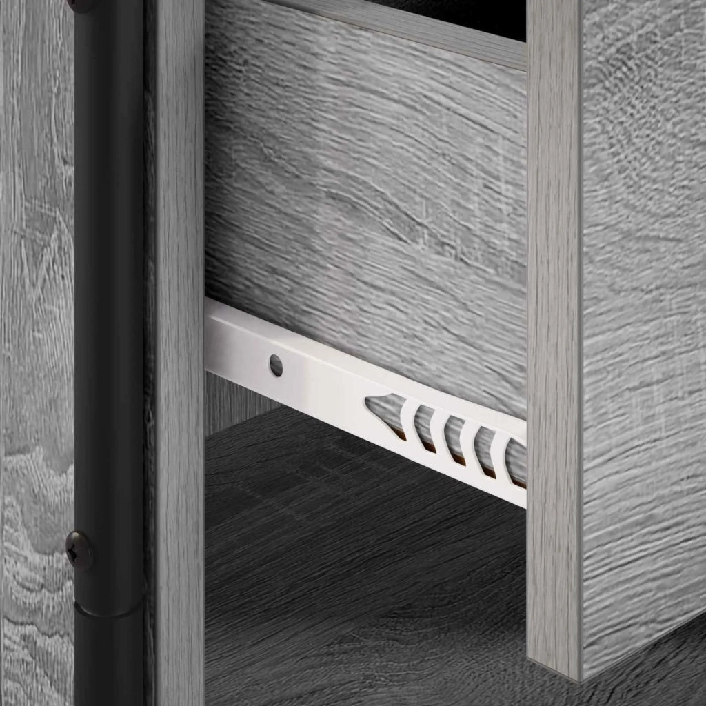 Armadio da Notte Sonoma grigio 40 x 30 x 50 cm 8013500