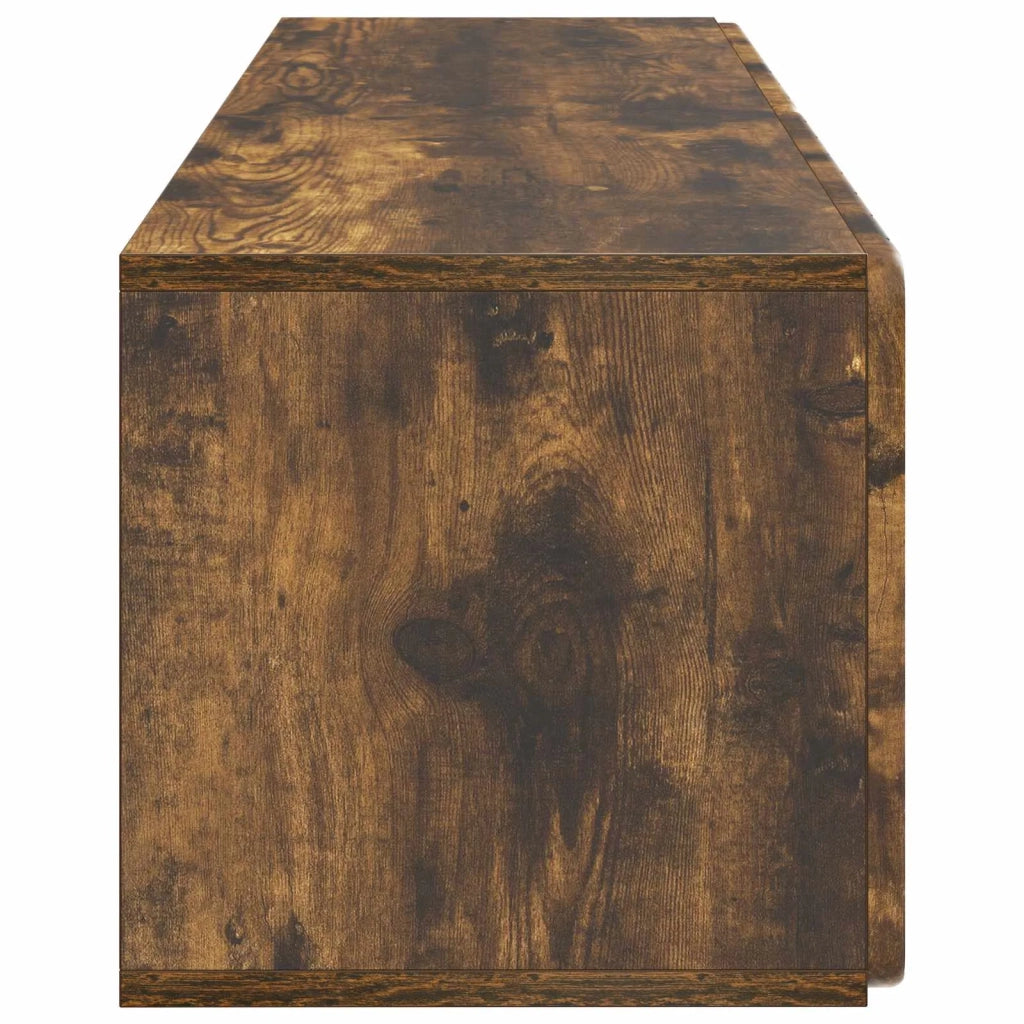 Mobile Porta TV da Muro Rovere Fumo 98 x 31 x 30 cm 898390