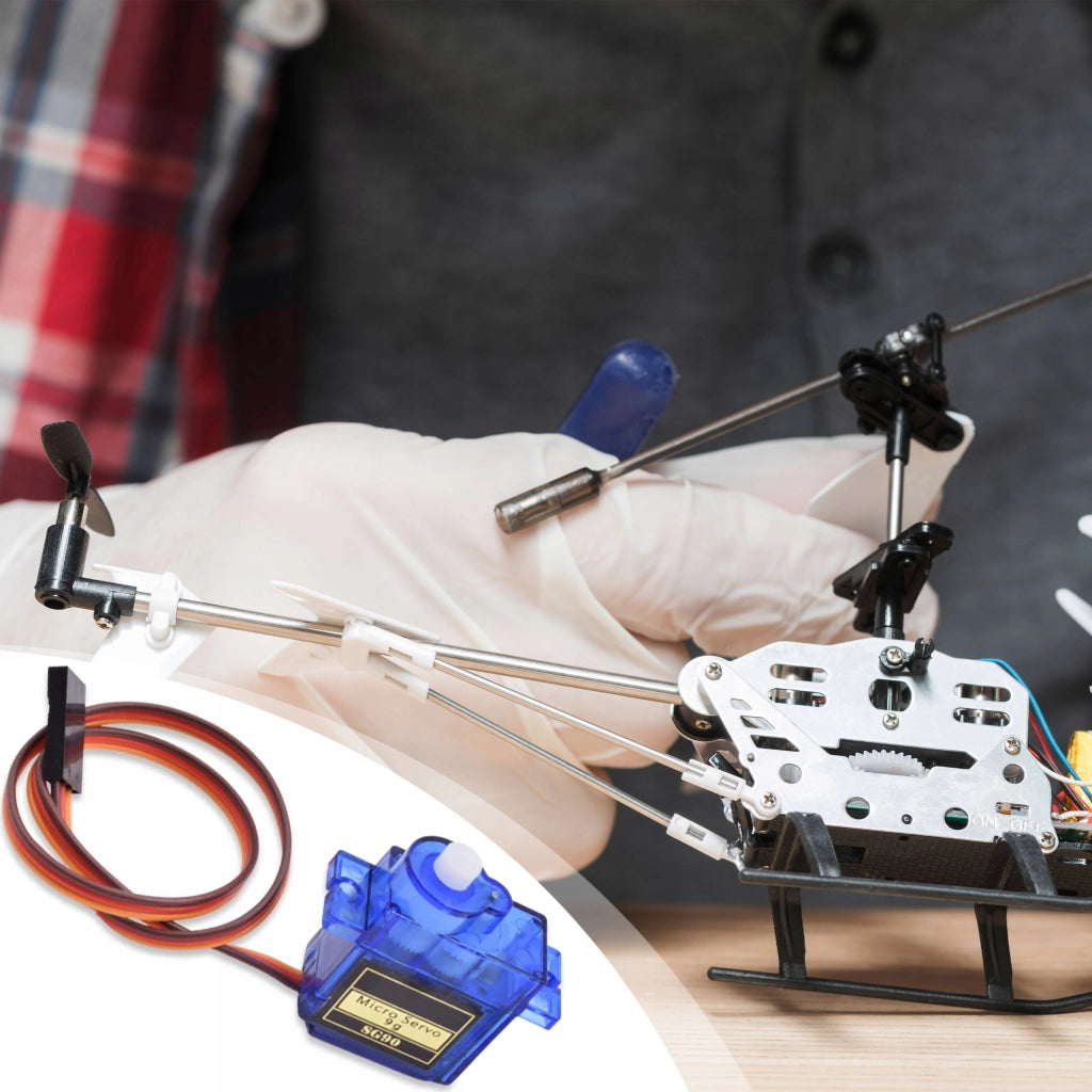 Micro Servo Tower Pro SG90 9g – Precisione e Affidabilità | 180° Rotazione, 1.8 kg/cm