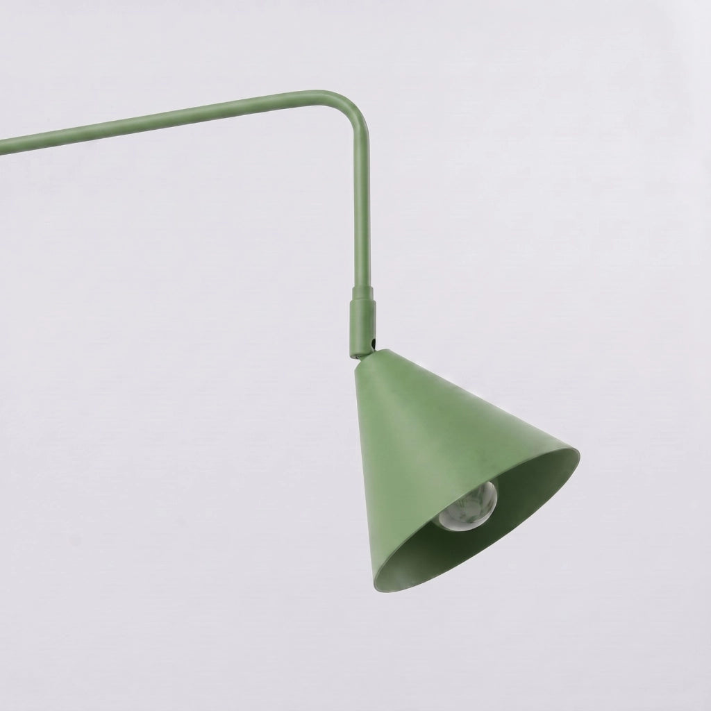 Applique NOX 2 salvia con interruttore