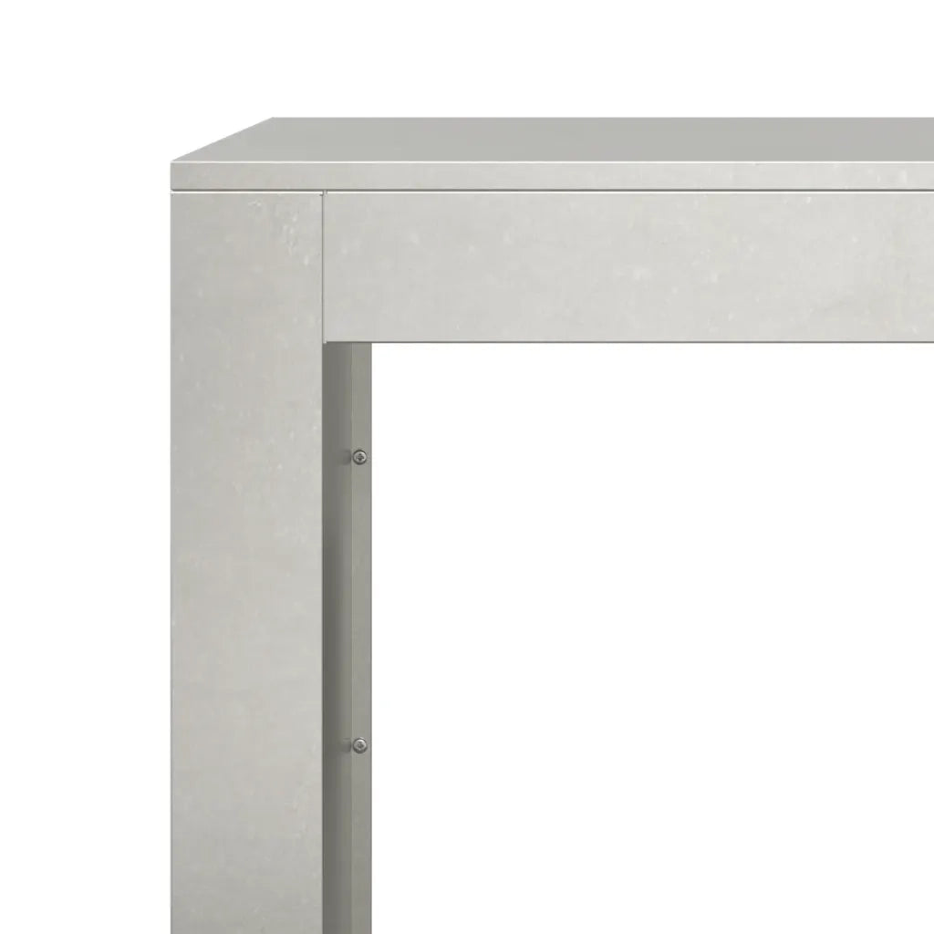 Rastrelliera per Legna da Ardere-Portalegna 60x40x60 cm in Acciaio Inox