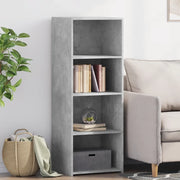 Credenza-Buffet-Armadio da cucina Grigio Cemento 45x41x124 cm in Legno Multistrato
