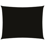 Parasole a Vela Oxford Rettangolare 2x3,5 m Nero cod mxl 45669