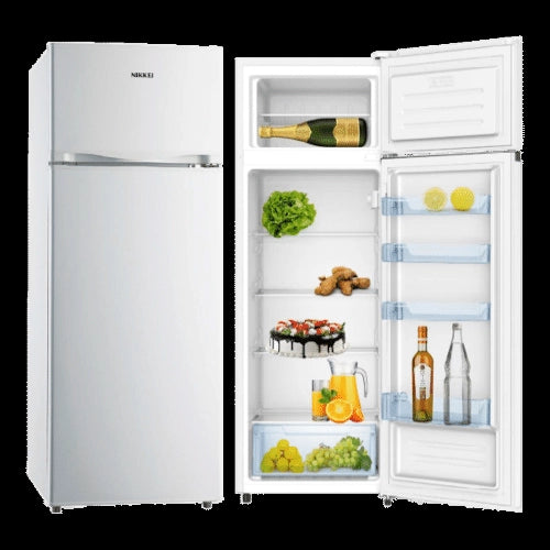 Nikkei KNDP280 Frigorifero Doppia Porta 239 L 160 cm Classe F 41 dB Libera Installazione colore Bianco