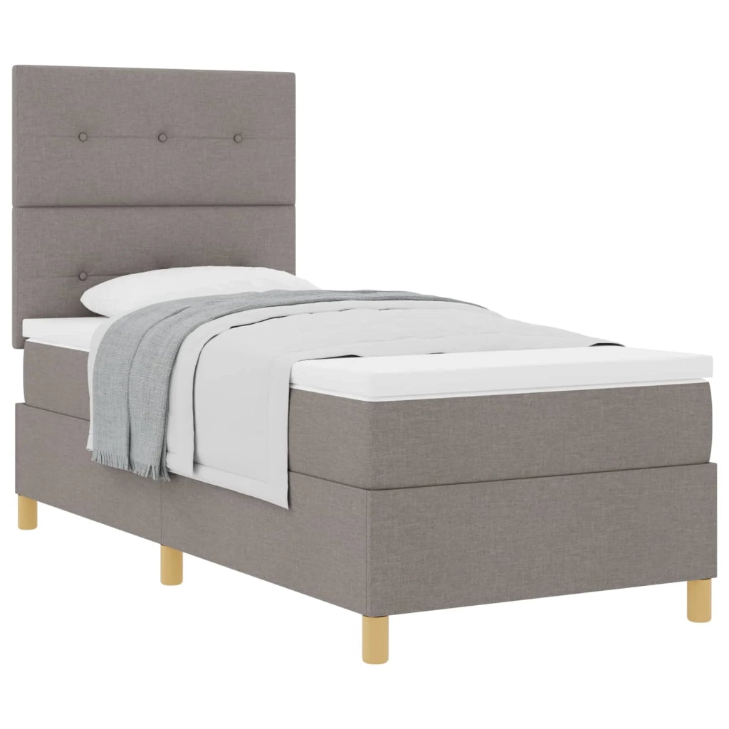 Letto a molle con materasso Talpa 80 x 200 cm Tessuto 3339578