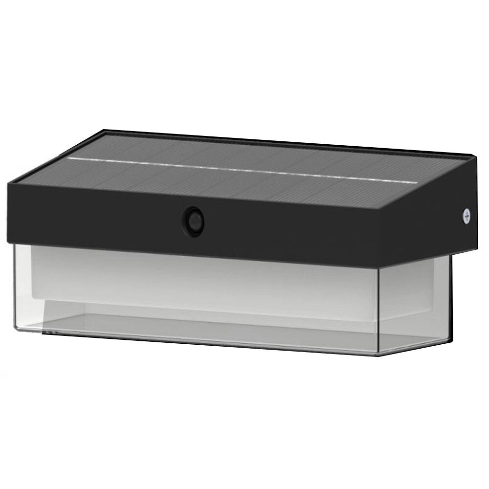 Trade Shop - Applique Solare Con Sensore Movimento 3 Modalità Luce 6000k Ip54 Da Esterno Zq-bd-006gy -