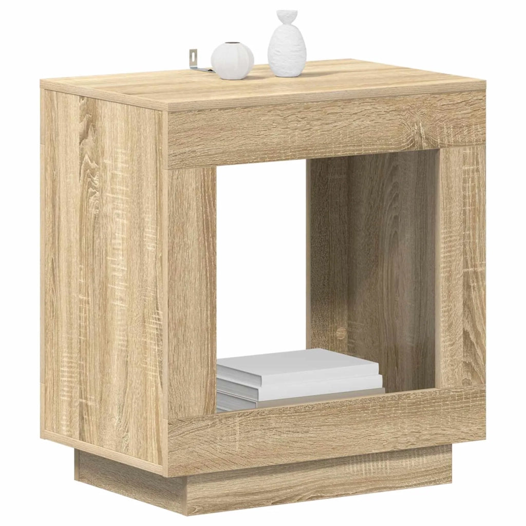 Tavolo laterale Rovere Sonoma 60 x 40 x 65 cm 899897