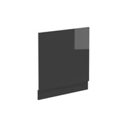 Pannello frontale R-Line Antracite lucido/Antracite 60 cm senza piano di lavoro Vicco