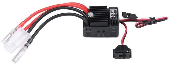 Modulo ESC 60A - Impermeabile - Adatto per Auto 1/10 - Modalità Fwd/Rev/Br - Capacità di carico - Resistente alle vibrazioni - Regolatore