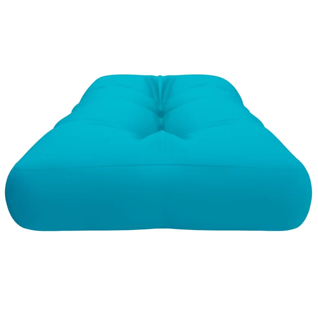Cuscino per Pallet Turchese 120x40x12 cm Tessuto