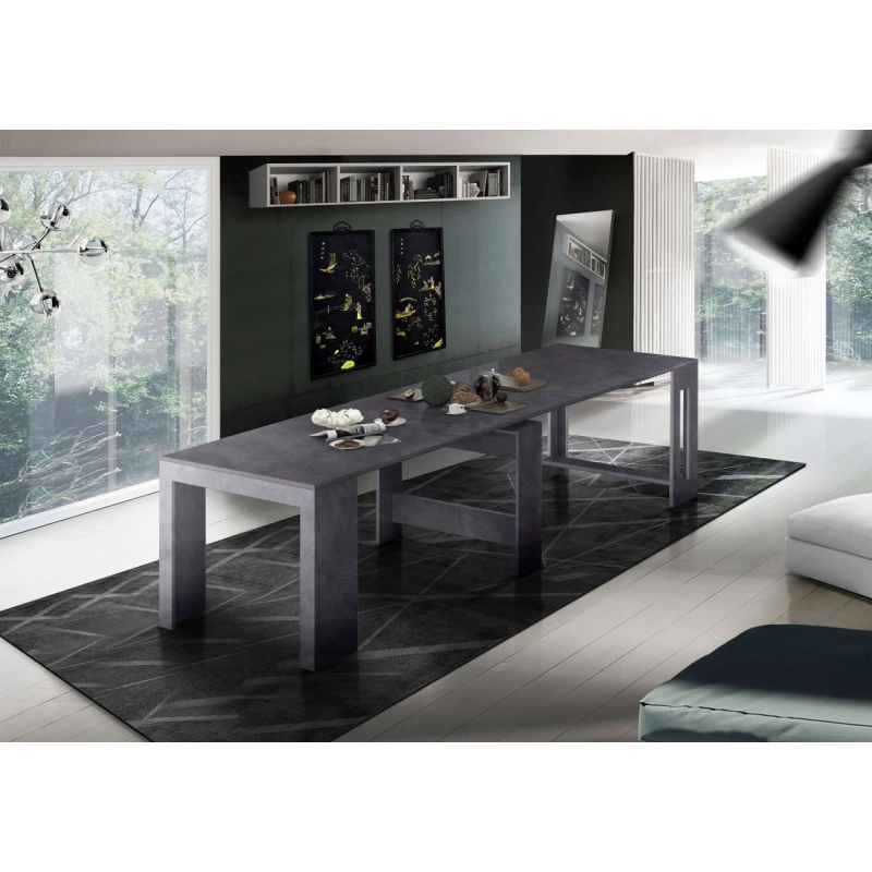 Console Estendibile Pratika – 52cm fino a 3 metri – Ardesia