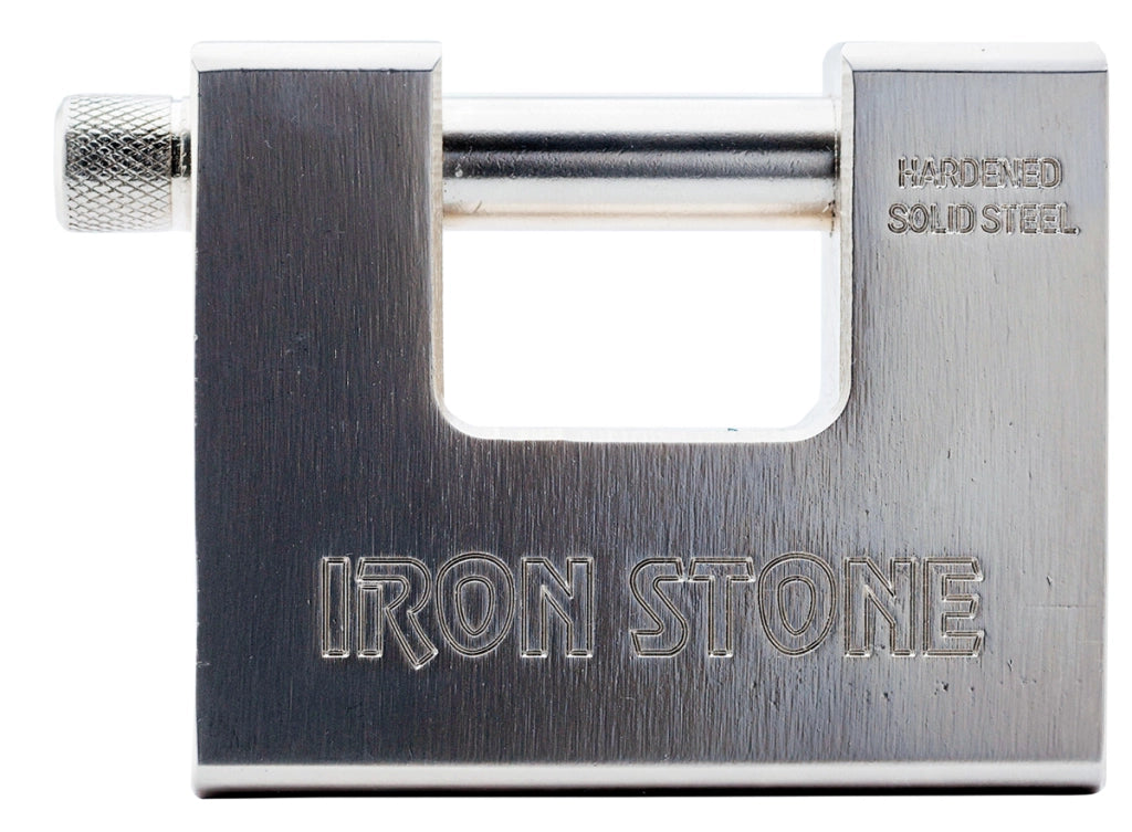 LUCCHETTO MONOBLOCCO 'IRON STONE' 84 mm - SIKURO