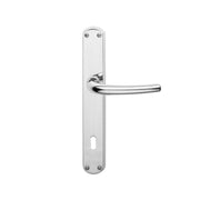 Maniglia Milena Ott Cro Sat Placca 8X90