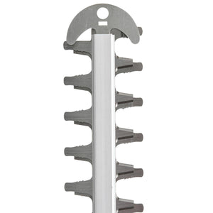 Tagliasiepi a Batteria Lama 52 cm Nero e Giallo