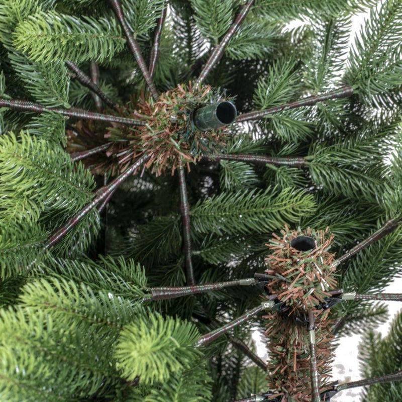 Albero monte amiata slim verde cmø29h150 con 344 rami