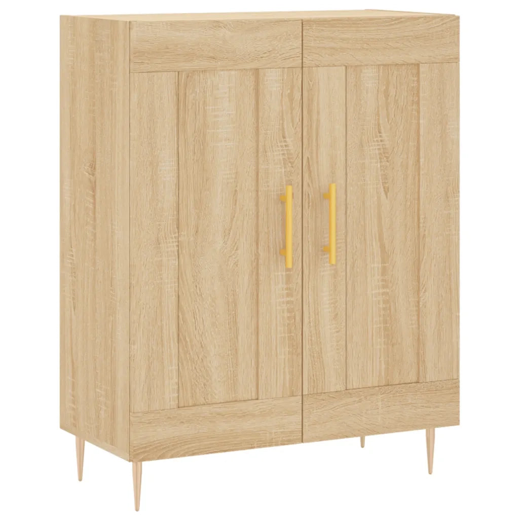 vidaXL Credenza Rovere Sonoma 69,5x34x180 cm in Legno Multistrato