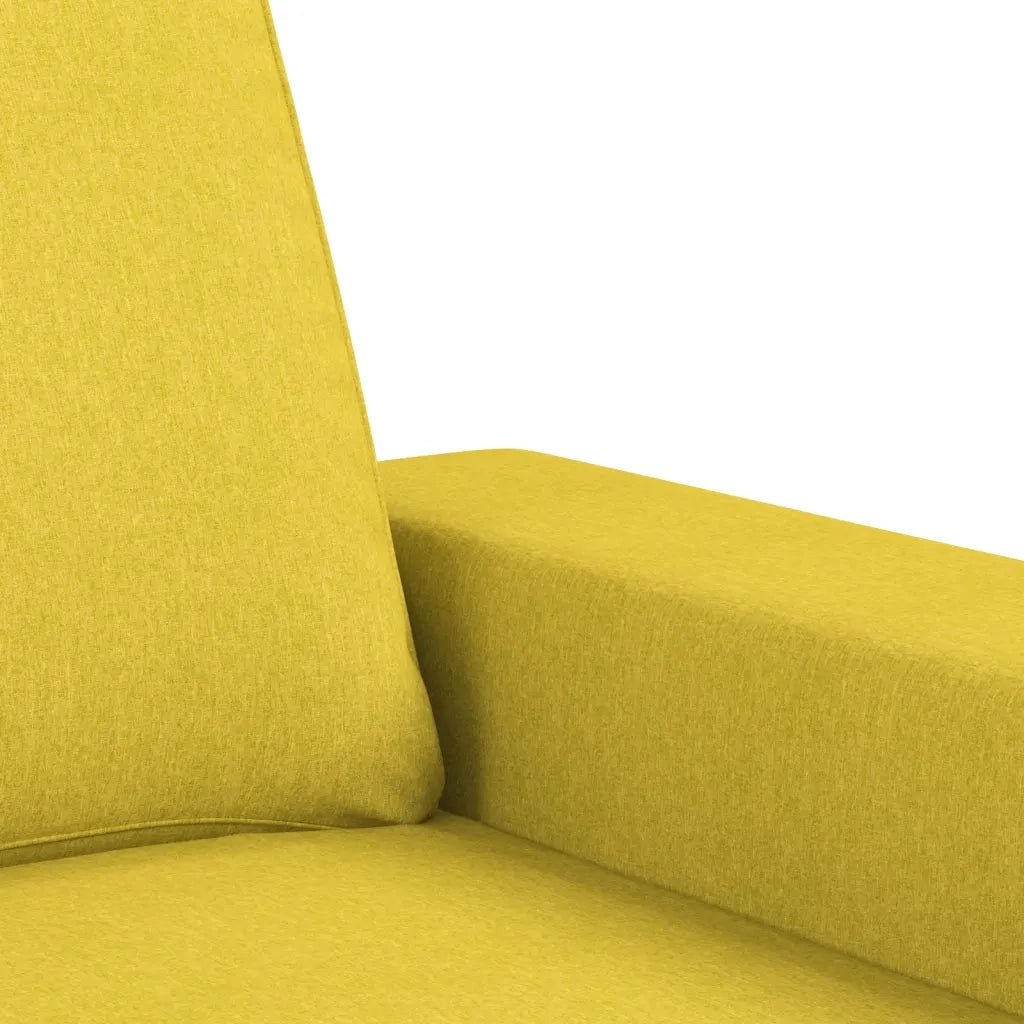 Poltrona | Sedia Relax Giallo Chiaro 60 cm in Tessuto