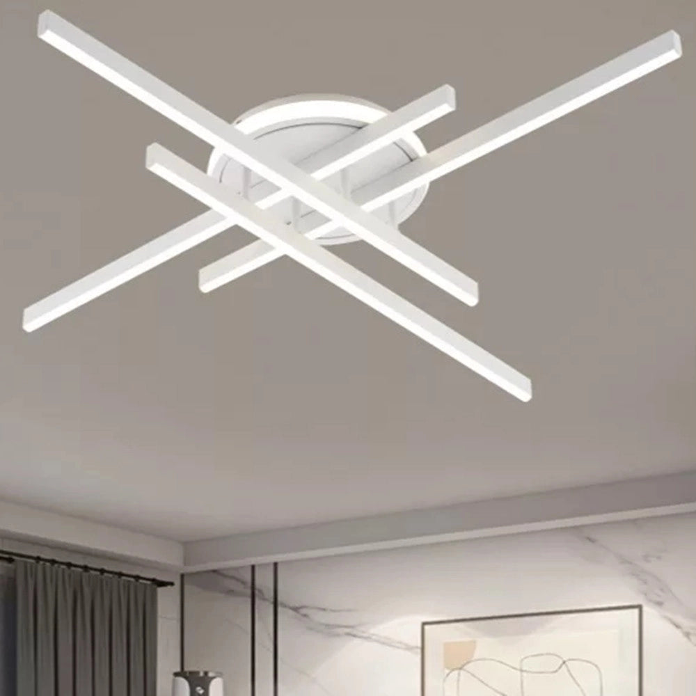 Trade Shop - Lampada Plafoniera Da Soffitto Moderna 45w A Led 3600lm Cct Ip20 Bianco Pn-21b3c -
