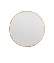 Specchio in legno "Ozze" - 60 x 60 cm - Beige