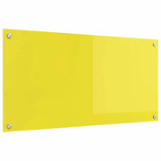 Schienale da cucina Giallo 100 x 50 cm vetro temperato 42001260