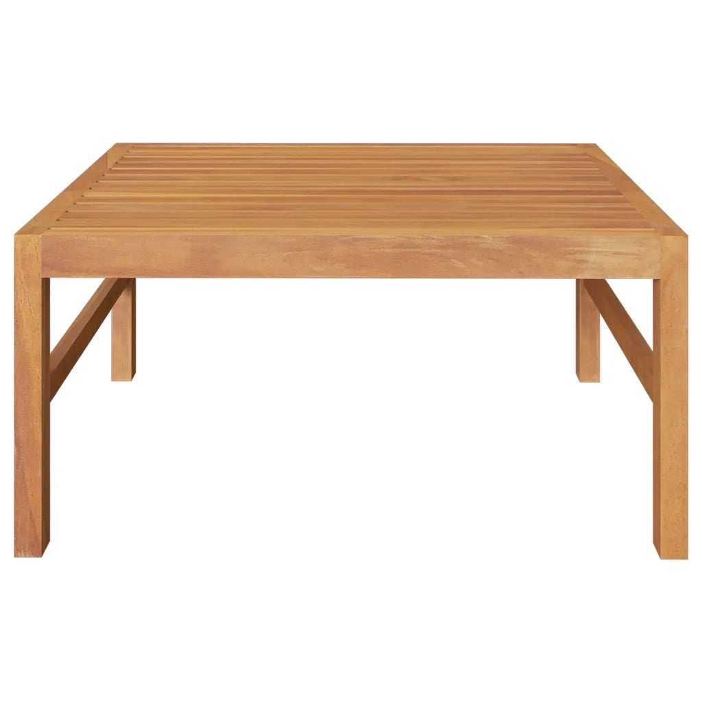 Set Divani Giardino 2 pz Cuscini Crema in Legno di Teak cod mxl 74090