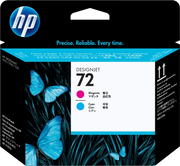 HP Testina di stampa magenta e ciano 72