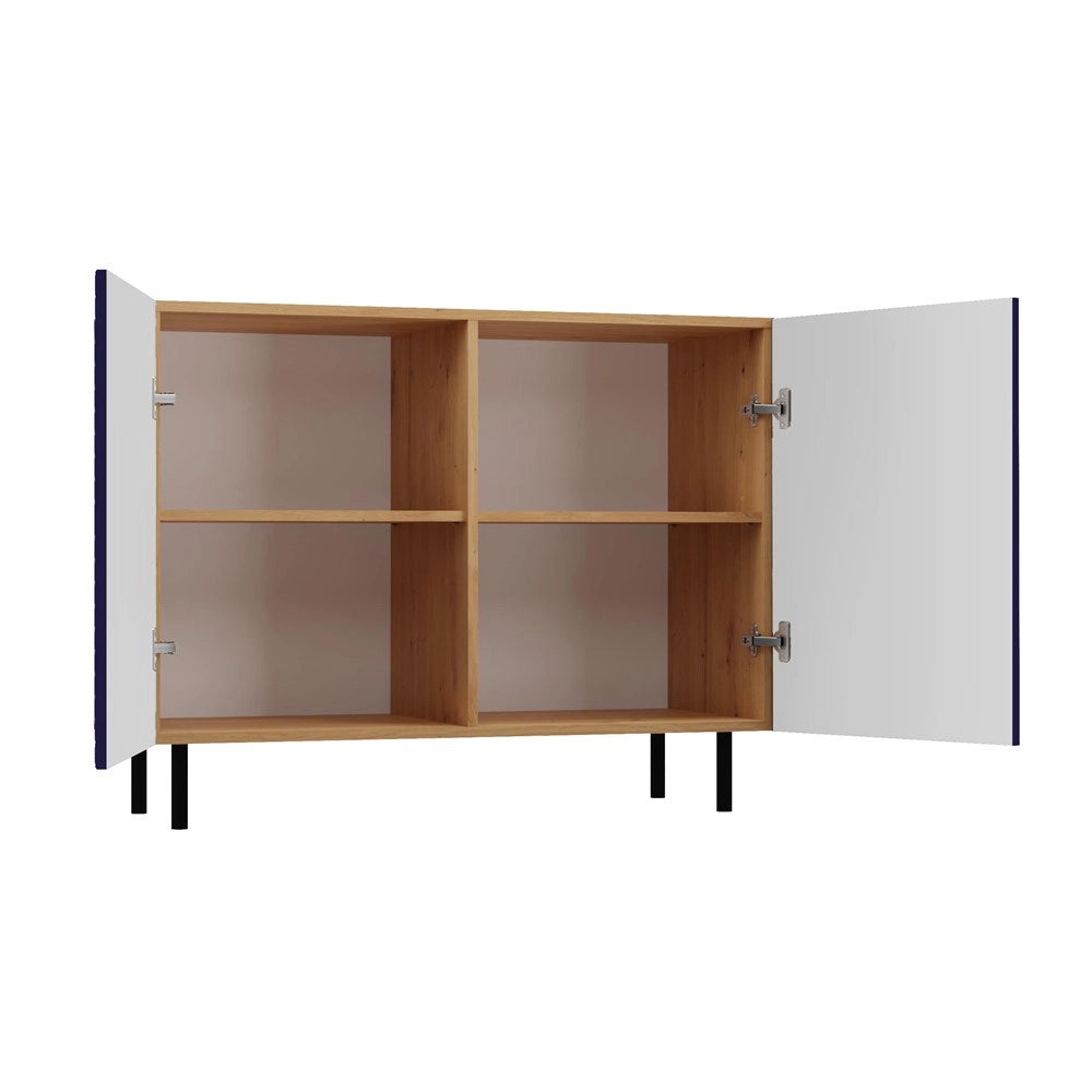 Cassettiera KAMA 2d/K arisan granat per camera e soggiorno