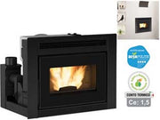 1pz inserto pellet comfort idro l80 19,0 kw conto termico misure cod:ferx.fer415415