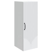 Mobiletto a muro Bianco 33 x 34,5 x 90 cm Legno ingegnerizzato 898925