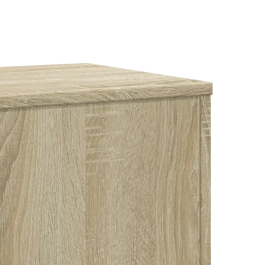 Supporti per Piante 2 pz Rovere Sonoma 33x33x100 cm Multistrato
