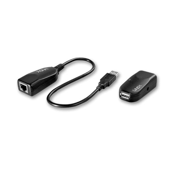 Lindy 42693 moltiplicatore di rete ricevitore e trasmettitore di rete nero