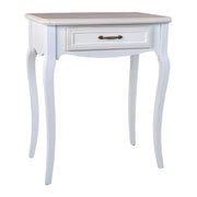 Mobile da ingresso in legno bianco 60x40x72,5h