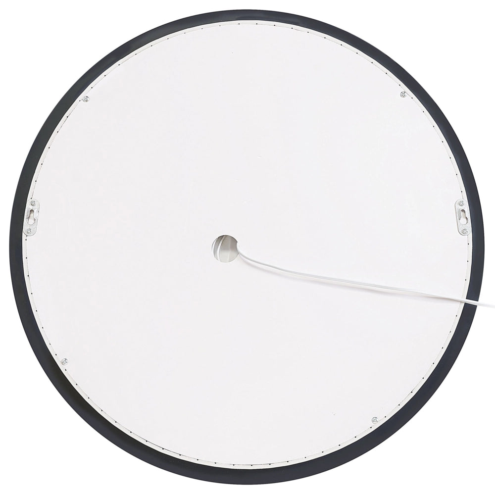 Specchio da parete a LED sospeso da 58 cm tondo moderno per il bagno per il trucco la vanità la camera da letto