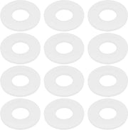Pakkingen in Nylon Plastica 50 pezzi - 6mm x 14mm x 1mm - Mobili Industriale - Translucenti - Anelli di Aria