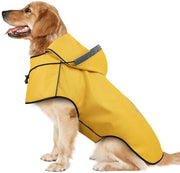 Reggisacco impermeabile per cani - Cappuccio regolabile - Strisce riflettenti - Reggisacco comodo per cani - Adatto per cani piccoli/medi/grandi - Progettato per durata - Reggisacco per cani