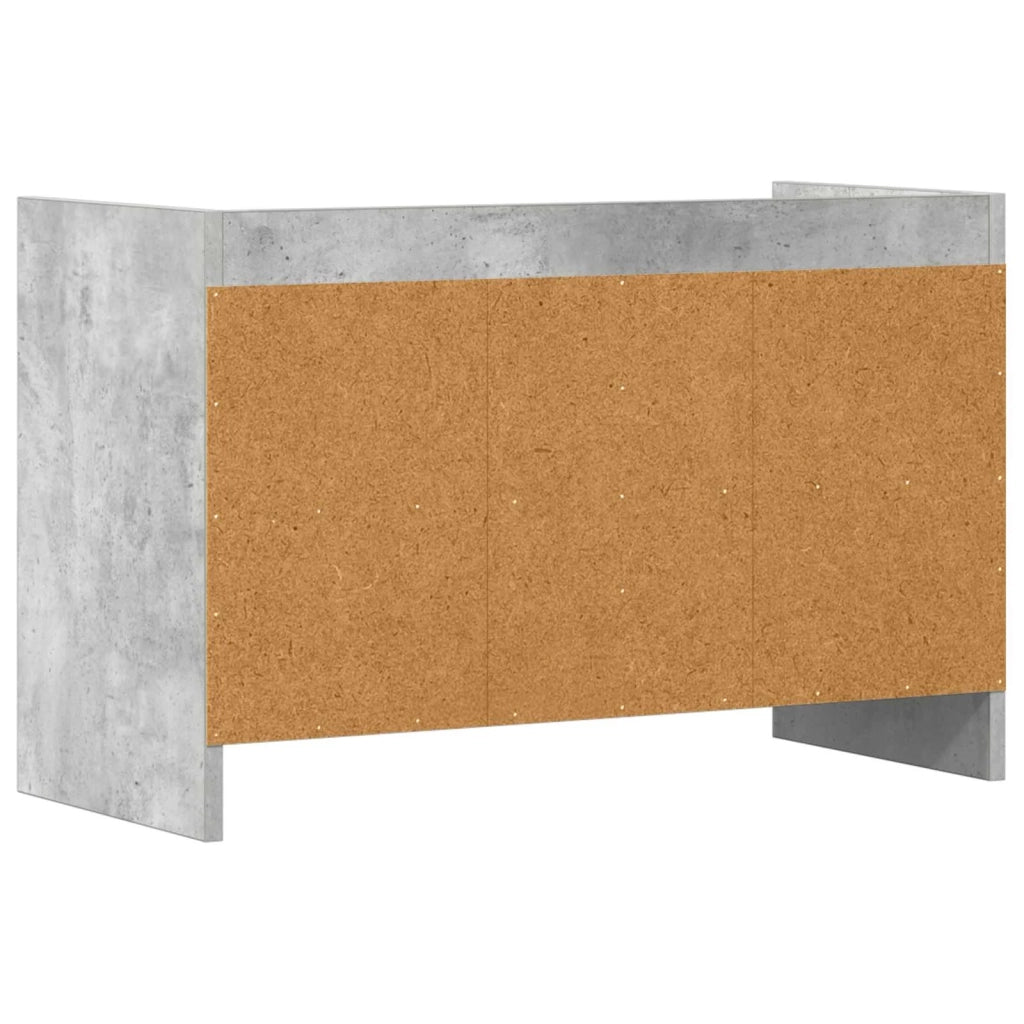 Mobile TV 71,5 x 33 x 47 cm Grigio Cemento Legno ingegnerizzato 8011150