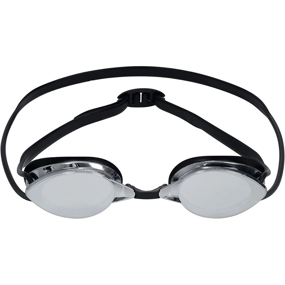 Trade Shop - Occhialini Da Nuoto Piscina A Specchio Protezione Uv Ocean Swell 14+ Anni 3 Colori 21066 -