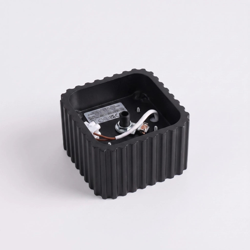 Plafoniera RIFF 1 nera Gx53