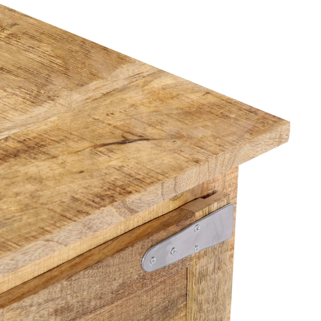 Tavolino da Salotto 70x70x30 cm in Legno Massello di Mango 247693