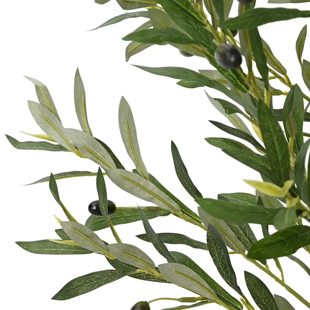vidaXL Albero Ulivo Artificiale 700 Foglie 180 cm Verde