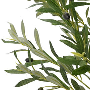 vidaXL Albero Ulivo Artificiale 700 Foglie 180 cm Verde