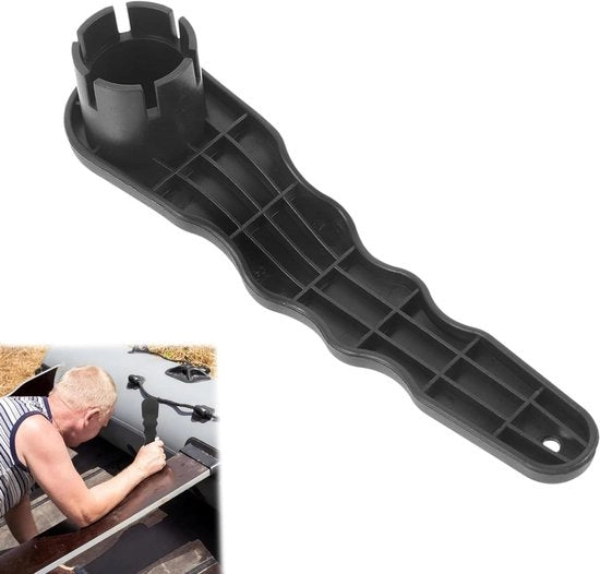 Accessori per donne - Chiave a pedali per paddle board, chiave in plastica per kayak, accessori per pesca a kayak attrezzi valvole strumenti