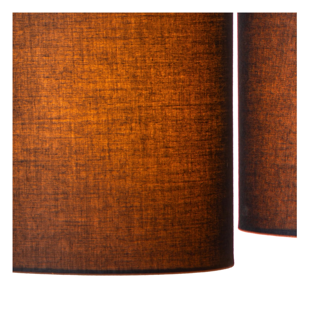 Lampada a sospensione Lucide Maya 3xE27 nero oro interno