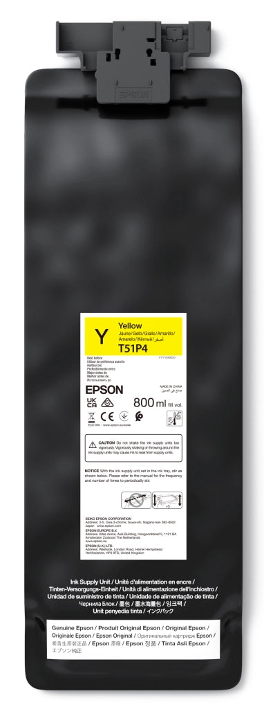 Ultrachrome gs3 yellow t51p400 (800ml) - c13t51p400