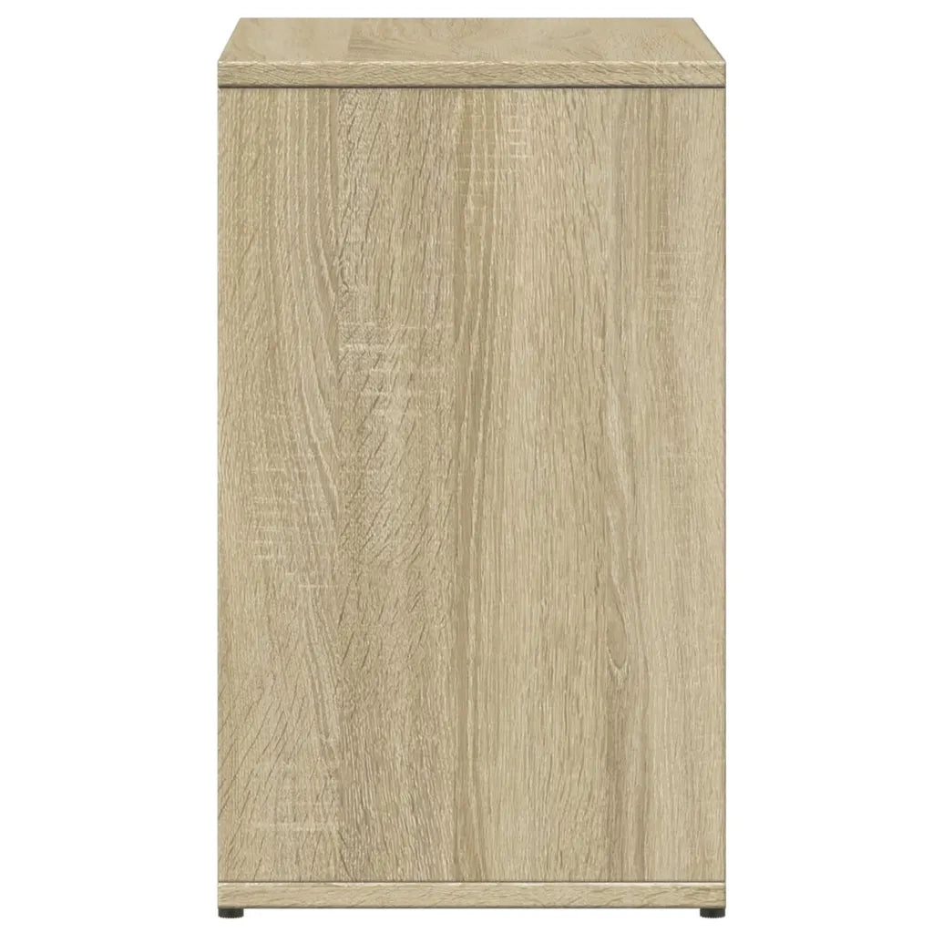 Tavolini Rovere Sonoma 2 pz | Tavolo laterale 50x30x50 cm in Legno Multistrato