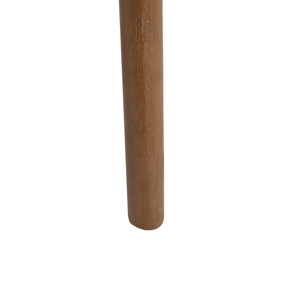 Poltrona classica retrò in tessuto con braccioli e cuscino Gambe in legno di gomma beige Retro Classico Soggiorno Tradizionale