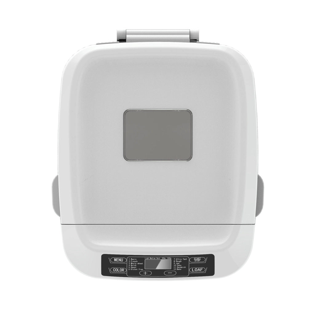 Macchina per il pane automatica digitale, 12 programmi cottura, capacità 1kg, display LCD 550W - SOGO