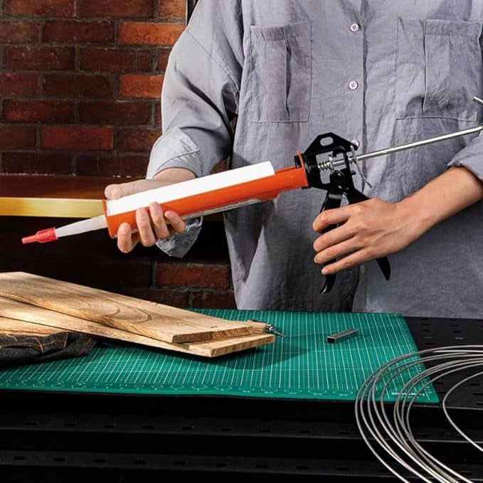 PISTOLA PER CARTUCCE SILICONE IDEAL STAR 'PROFESSIONALE' 240 mm - IDEAL STAR
