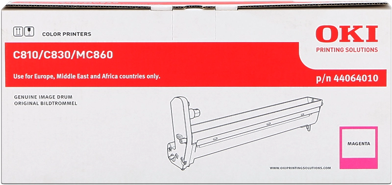 ORIGINAL OKI Tamburo magenta 44064010 C810/830 ~20000 Seiten