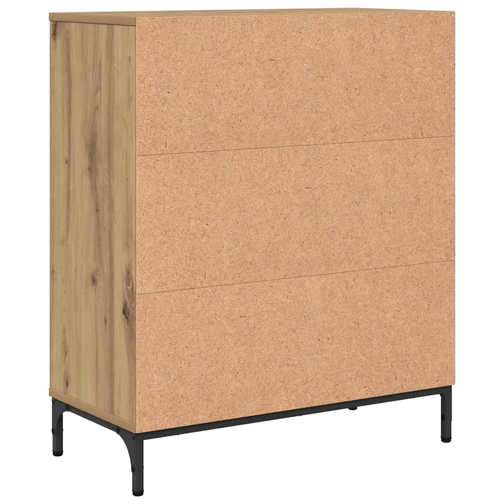 Credenza Rovere artigianale 69,5 x 33 x 82 cm Legno multistrato 883433